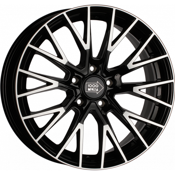 1000 Miglia MM1009 8 R17 PCD:5/120 ET:30 DIA:72.6 gloss black