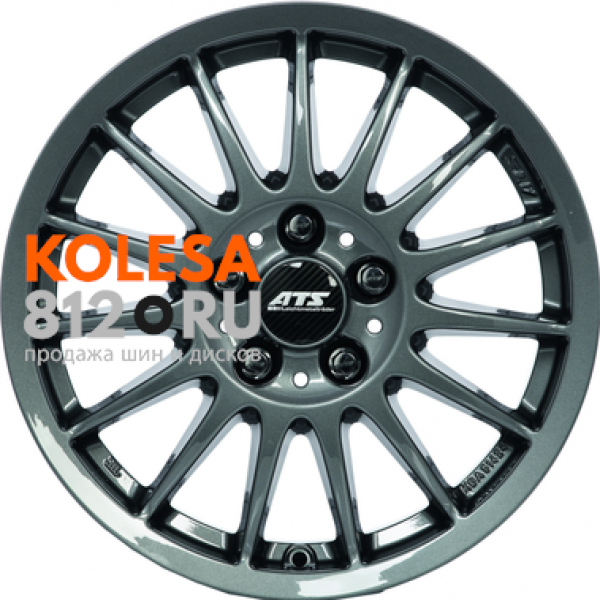 ATS Street Rallye 6.5 R16 PCD:5/114.3 ET:38 DIA:70.1 Dark Grey