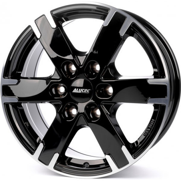 Alutec Titan 8 R18 PCD:6/114.3 ET:45 DIA:66.1 diamond black front polished