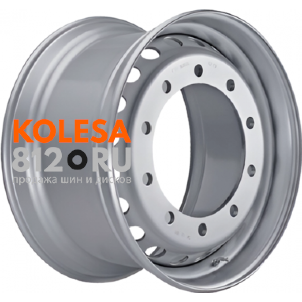 Asterro 10/335/281/135 11.75 R22.5 PCD:10/335 ET:135 DIA:281 silver