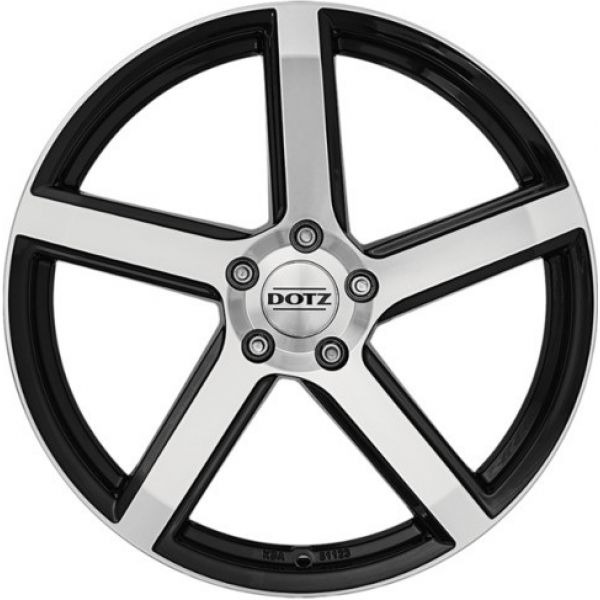 DOTZ CP5 dark 9.5 R19 PCD:5/112 ET:45 DIA:70.1 BFP