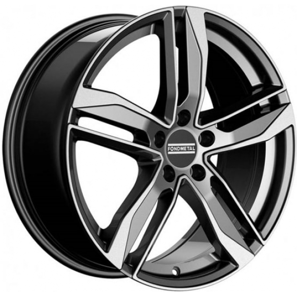 Fondmetal Hexis 8 R18 PCD:5/112 ET:40 DIA:57.1 Glossy Titanium Machined