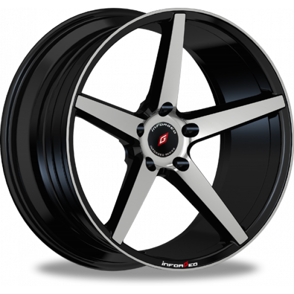 Inforged IFG7 8 R18 PCD:5/114.3 ET:45 DIA:67.1 Matt Black Machined