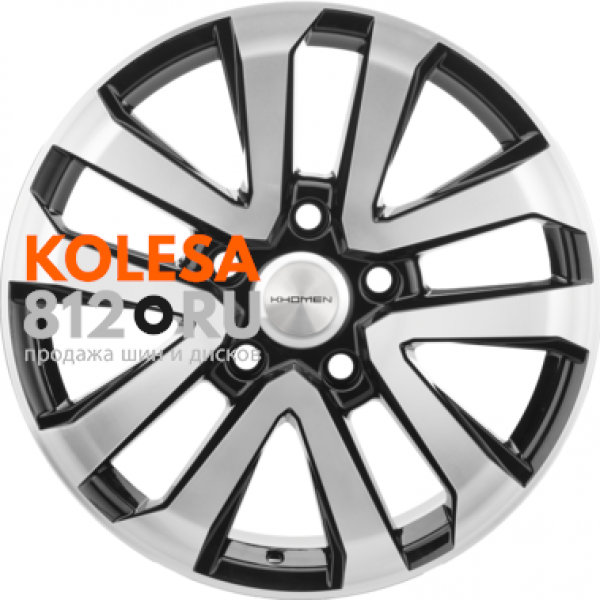 Khomen Wheels KHW2003 8.5 R20 PCD:5/150 ET:58 DIA:110.1 Black-FP