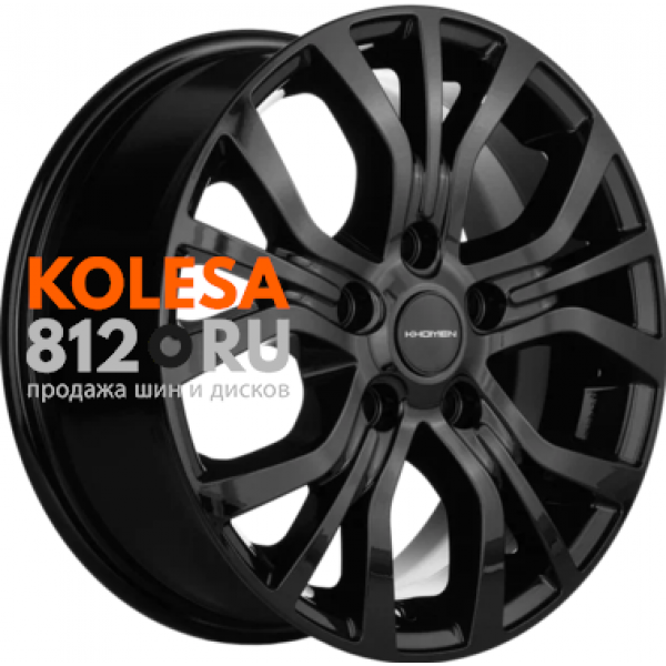 Khomen Wheels KHW1608 6.5 R16 PCD:5/114.3 ET:45 DIA:67.1 black