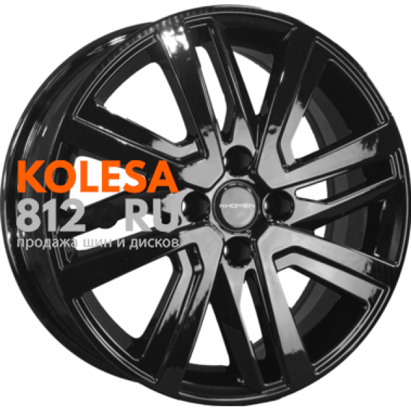 Khomen Wheels KHW1609 6 R16 PCD:4/100 ET:48 DIA:54.1 black