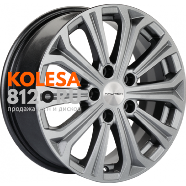 Khomen Wheels KHW1610 6.5 R16 PCD:5/114.3 ET:45 DIA:60.1 Gray