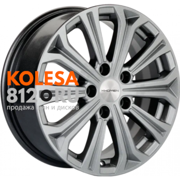 Khomen Wheels KHW1610 6.5 R16 PCD:5/114.3 ET:41 DIA:67.1 Gray