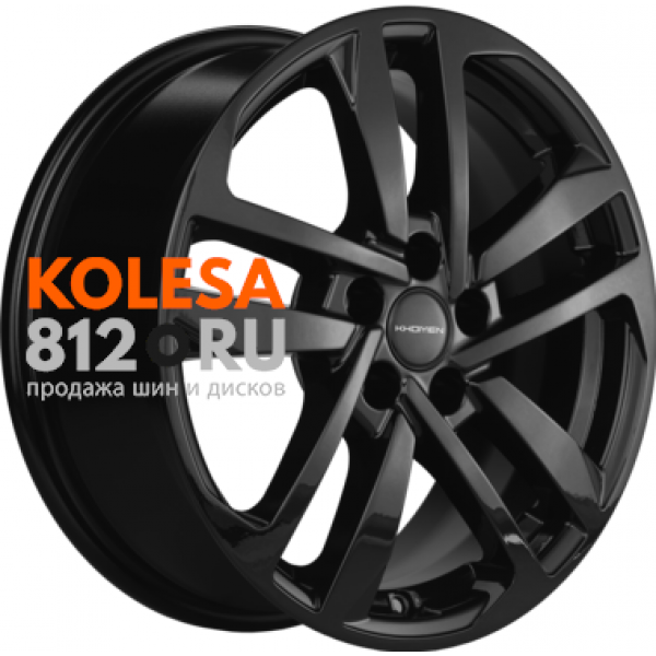 Khomen Wheels KHW1612 6.5 R16 PCD:5/100 ET:39 DIA:57.1 black