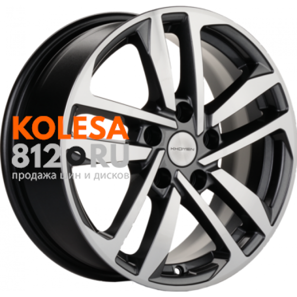 Khomen Wheels KHW1612 6.5 R16 PCD:5/114.3 ET:45 DIA:67.1 Gray-FP