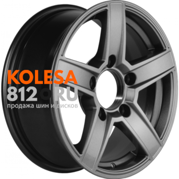 Khomen Wheels KHW1614 6.5 R16 PCD:5/139.7 ET:35 DIA:98.5 Gray