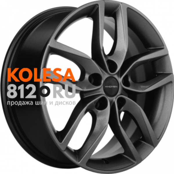 Khomen Wheels KHW1708 6.5 R17 PCD:5/108 ET:43 DIA:65.1 Gray