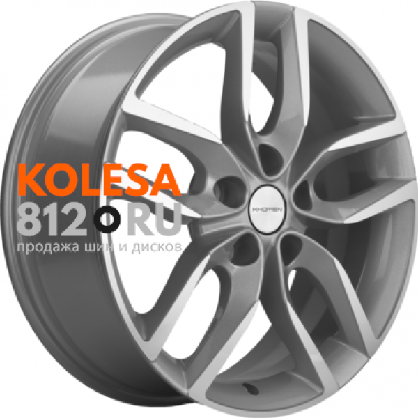 Khomen Wheels KHW1708 6.5 R17 PCD:5/114.3 ET:45 DIA:60.1 F-Silver-FP