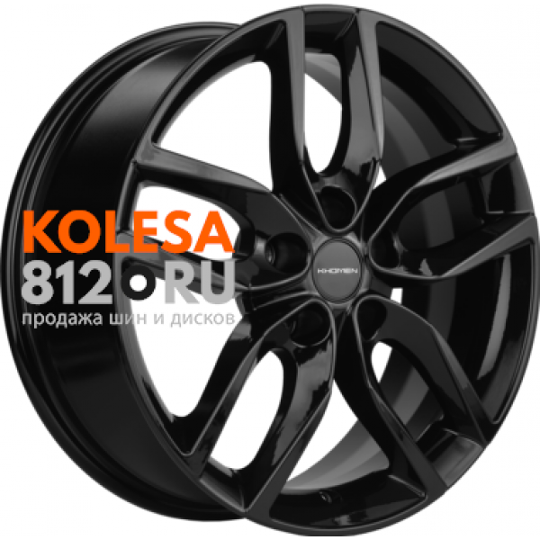 Khomen Wheels KHW1708 6.5 R17 PCD:5/114.3 ET:46 DIA:67.1 black