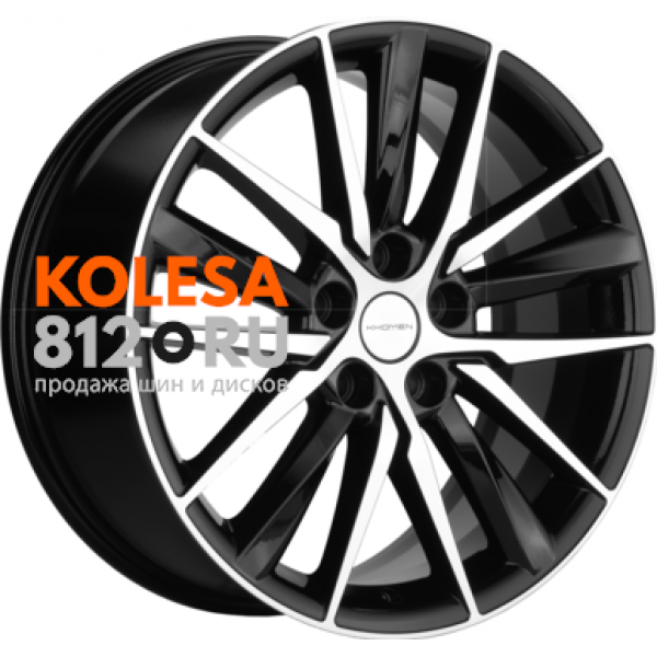 Khomen Wheels KHW1708 6.5 R17 PCD:5/108 ET:33 DIA:60.1 Black-FP