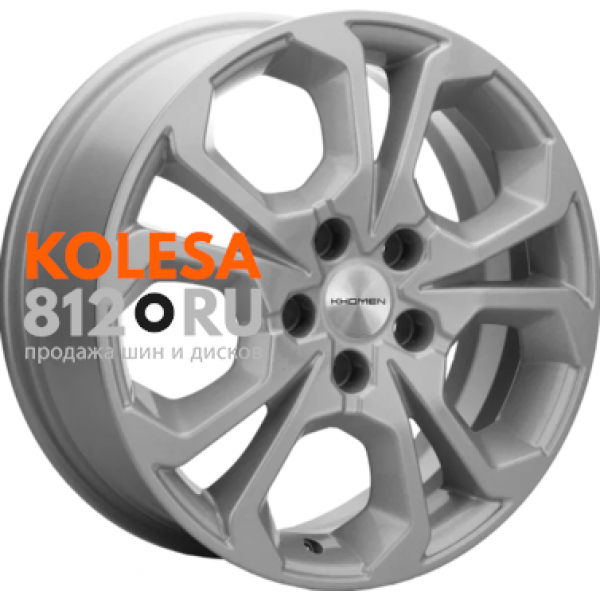 Khomen Wheels KHW1711 6.5 R17 PCD:5/114.3 ET:50 DIA:64.1 F-Silver