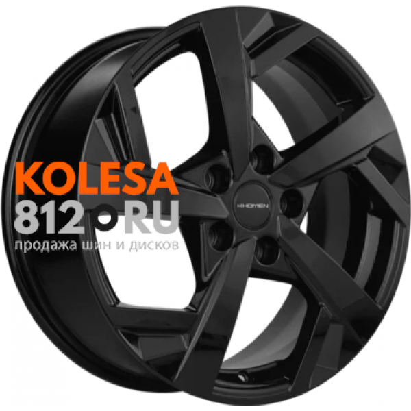 Khomen Wheels KHW1712 7 R17 PCD:5/108 ET:40 DIA:54.1 black