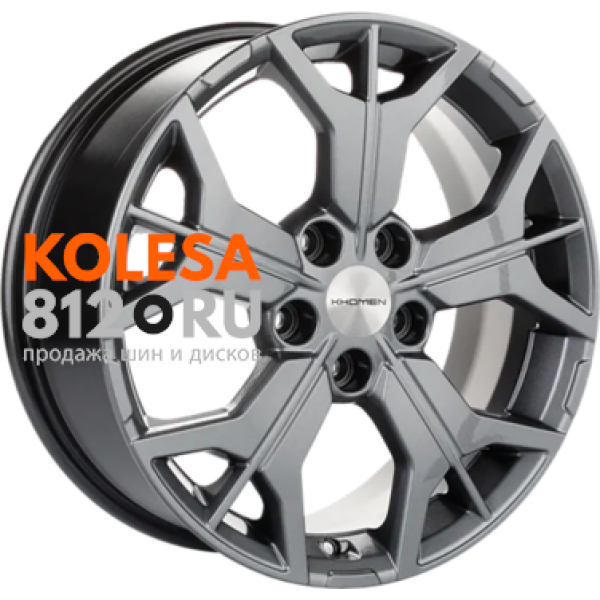 Khomen Wheels KHW1715 7 R17 PCD:5/108 ET:50 DIA:63.35 Gray