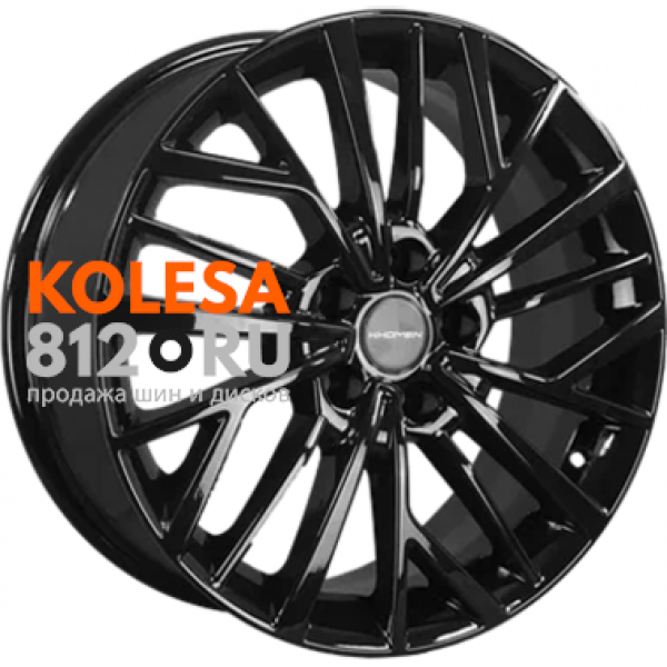 Khomen Wheels KHW1717 7 R17 PCD:5/110 ET:40 DIA:67.1 black