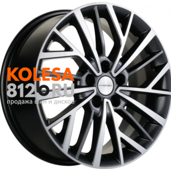 Khomen Wheels KHW1717 7 R17 PCD:5/114.3 ET:39 DIA:60.1 Gray-FP