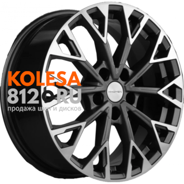 Khomen Wheels KHW1718 7 R17 PCD:5/110 ET:46 DIA:63.3 Gray-FP