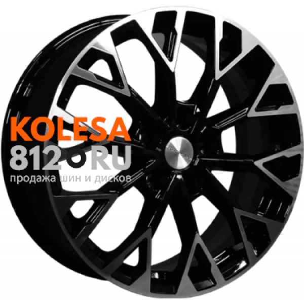 Khomen Wheels KHW1718 7 R17 PCD:5/112 ET:45 DIA:57.1 Black-FP