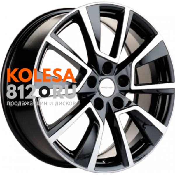 Khomen Wheels KHW1802 7 R18 PCD:5/108 ET:40 DIA:60.1 Black-FP