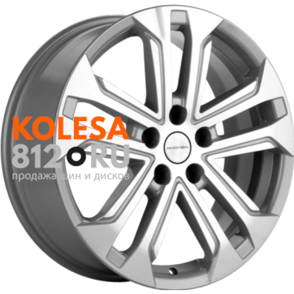 Khomen Wheels KHW1803 7 R18 PCD:5/114.3 ET:35 DIA:60.1 F-Silver-FP