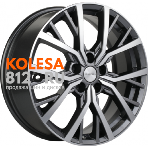 Khomen Wheels KHW1806 7 R18 PCD:5/110 ET:50 DIA:63.3 Gray-FP