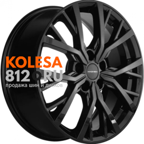 Khomen Wheels KHW1806 7 R18 PCD:5/114.3 ET:50 DIA:54.1 black