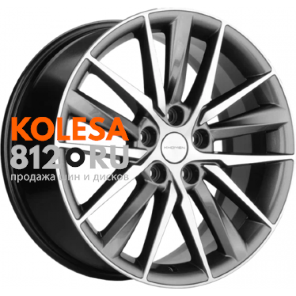 Khomen Wheels KHW1807 8 R18 PCD:5/108 ET:46 DIA:63.4 Gray-FP
