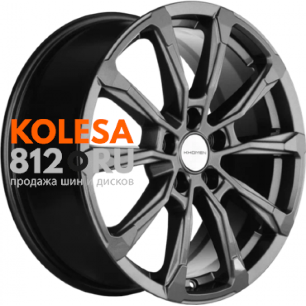 Khomen Wheels KHW1808 7.5 R18 PCD:5/110 ET:40 DIA:67.1 Gray