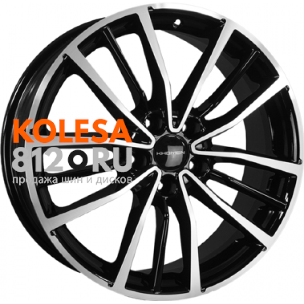 Khomen Wheels KHW1812 7 R18 PCD:5/114.3 ET:45 DIA:60.1 Black-FP