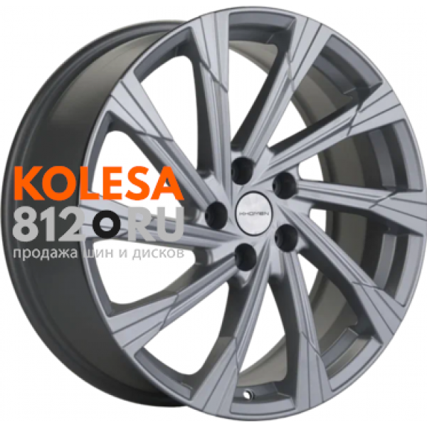 Khomen Wheels KHW1901 7.5 R19 PCD:5/114.3 ET:38 DIA:67.1 Brilliant silver