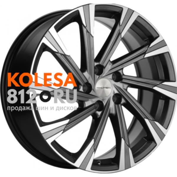 Khomen Wheels KHW1901 7.5 R19 PCD:5/108 ET:36 DIA:65.1 Gray-FP