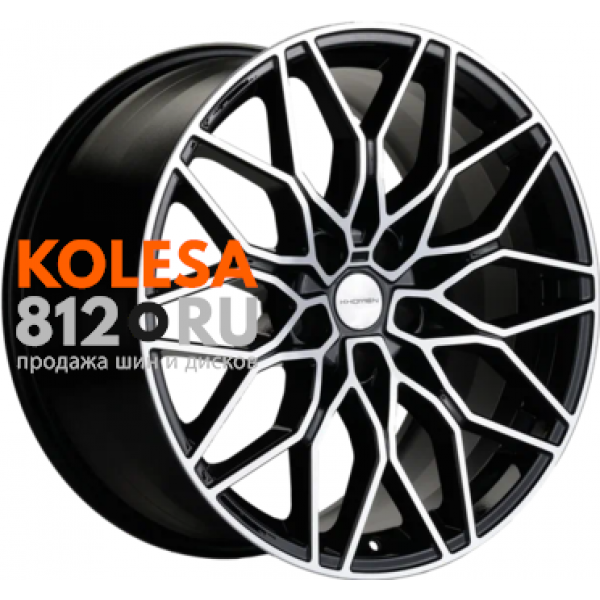 Khomen Wheels KHW1902 8.5 R19 PCD:5/114.3 ET:30 DIA:67.1 Black-FP