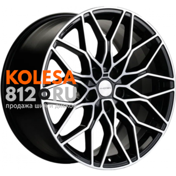 Khomen Wheels KHW1902 8.5 R19 PCD:5/108 ET:48 DIA:60.1 Black-FP