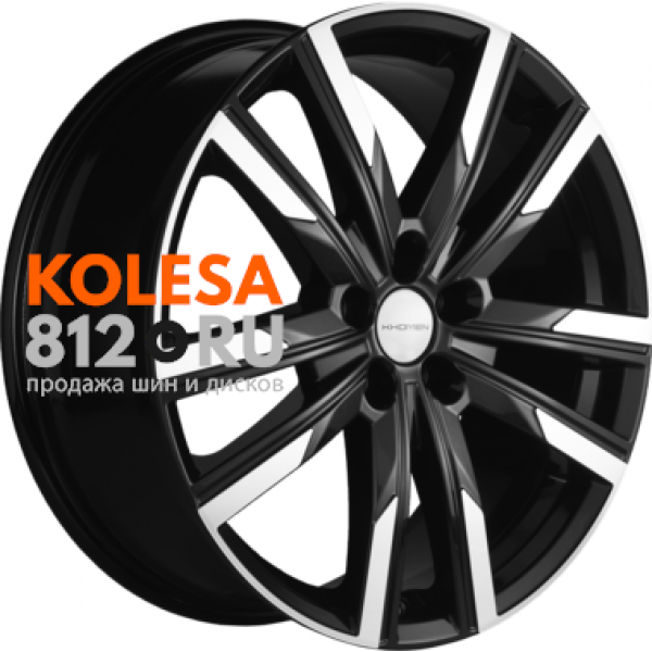 Khomen Wheels KHW1905 7.5 R19 PCD:5/108 ET:46 DIA:63.4 Black-FP