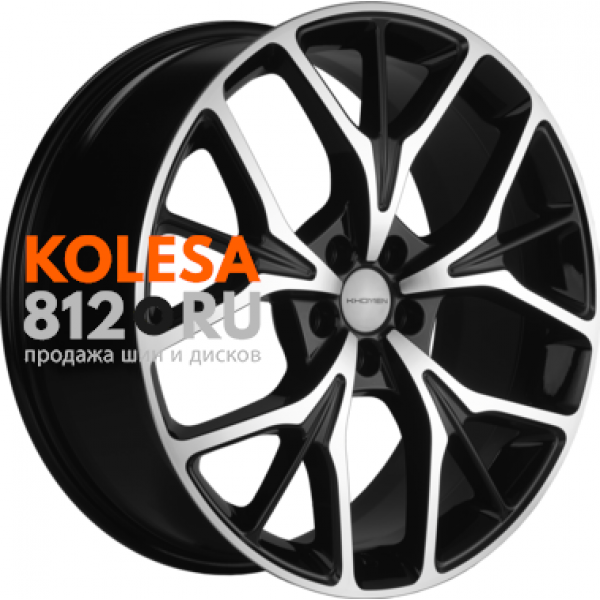 Khomen Wheels KHW2012 8 R20 PCD:5/114.3 ET:35 DIA:60.1 Black-FP