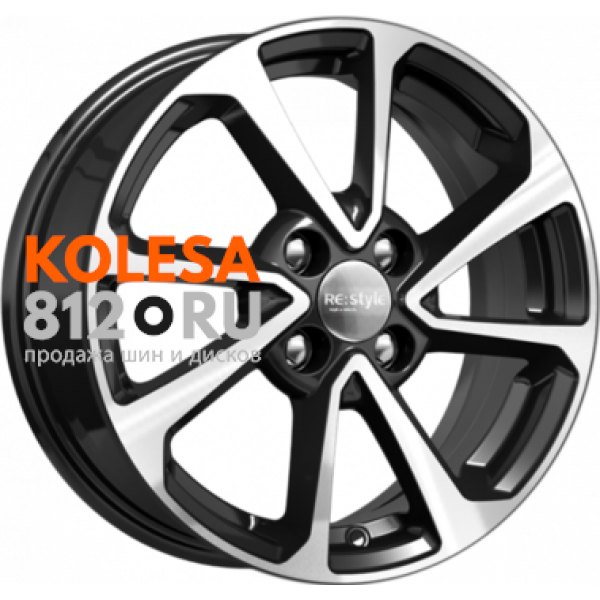 КиК КС861 6 R15 PCD:4/100 ET:50 DIA:60.1 Алмаз Черный