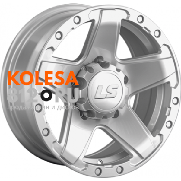 LS Wheels 1284 8 R16 PCD:5/150 ET:2 DIA:110.1 Sil