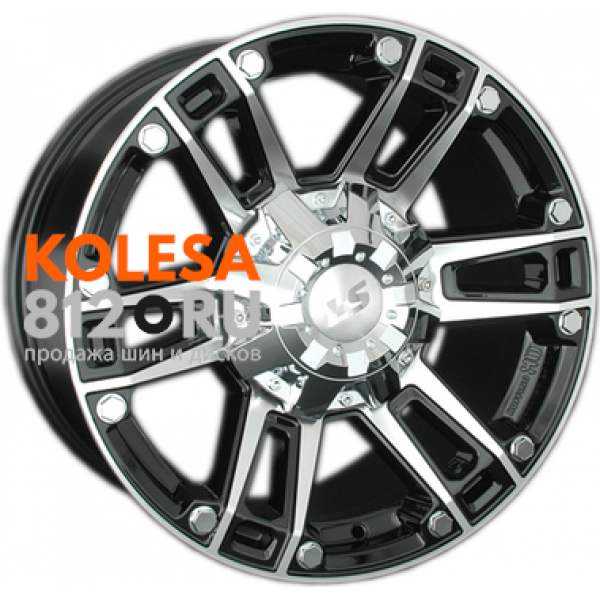 LS Wheels 558 8 R17 PCD:6/139.7 ET:30 DIA:100.1 BKF