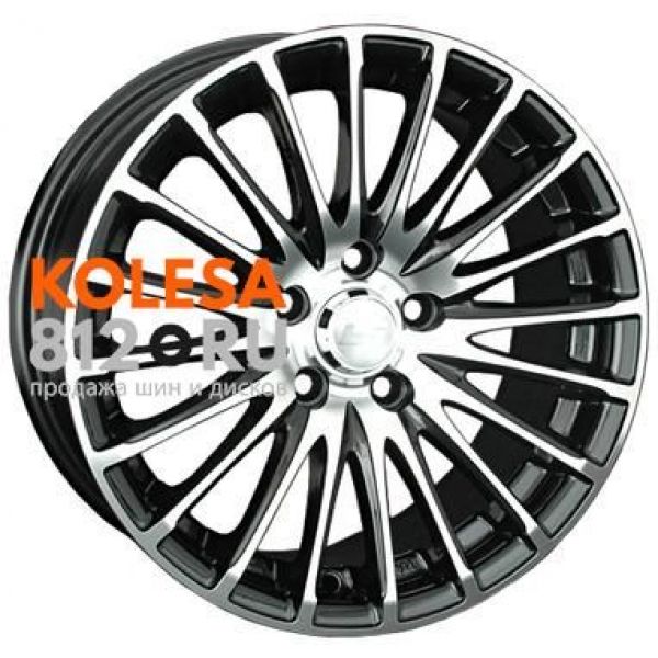 LS Wheels 565 7 R16 PCD:5/100 ET:40 DIA:73.1 BKF