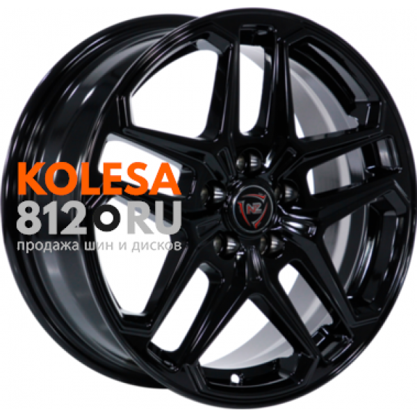 NZ R-04 6.5 R16 PCD:5/114.3 ET:45 DIA:60.1 black