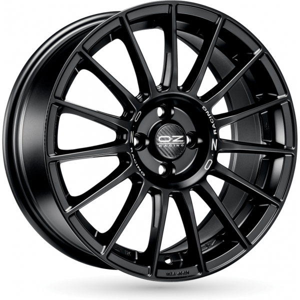 OZ Racing Superturismo LM 8.5 R19 PCD:5/112 ET:30 DIA:75 Matt Black Silver Lettering