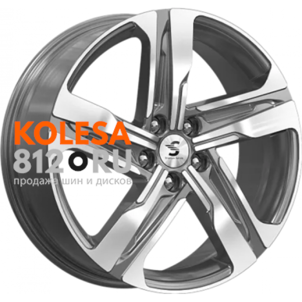 Premium Series КР004 7.5 R19 PCD:5/114.3 ET:53 DIA:67.1 Diamond Gloss Graphite