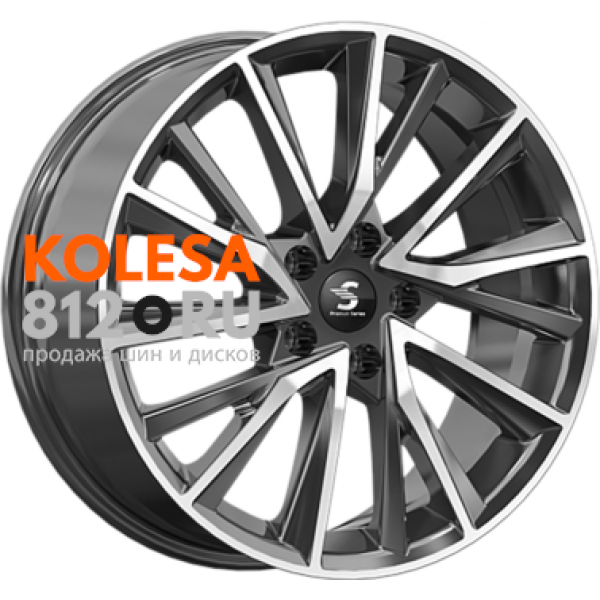 Premium Series КР010 7.5 R18 PCD:5/112 ET:40 DIA:57.1 Diamond Black Gris