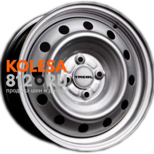 Trebl 52A45A 5 R13 PCD:4/100 ET:45 DIA:56.6 silver